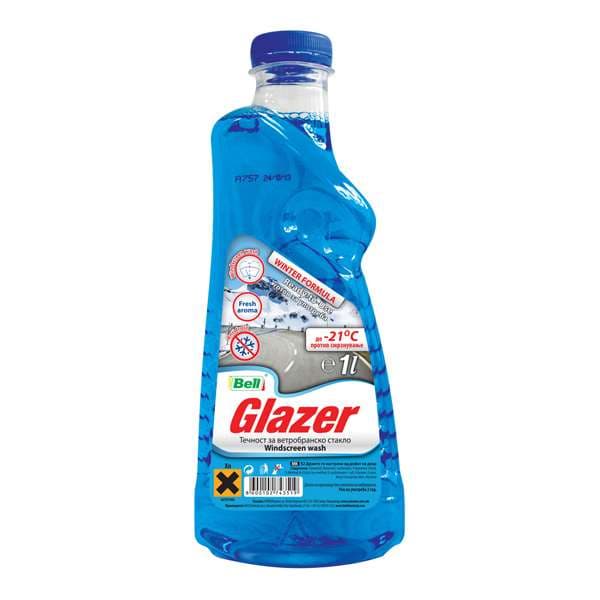 Течност за стакла зимско Glazer 1 Л. -21C 3368 - слика 1