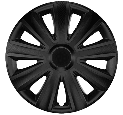 Раткапни Versaco  Aviator carbon crni 16" 3618 - слика 1