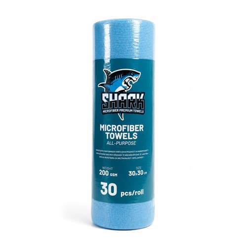 Shark Микрофибер крпи, роло 30пар. 4245