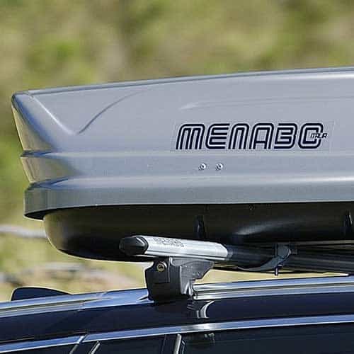 Кровен куфер MANIA 400 ABS сребрен 5341 - слика 2