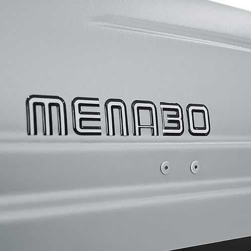 Кровен куфер Menabo - VENOM/MARATHON 460 црн мат - слика 2