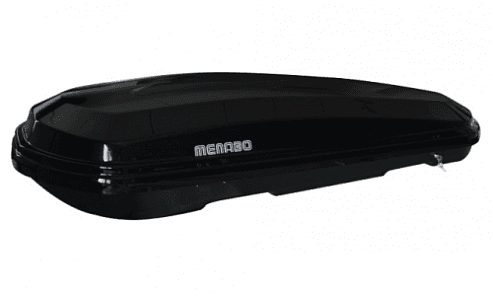 Кровен куфер Menabo - DIAMOND 500L. темно црн 5807 - слика 1