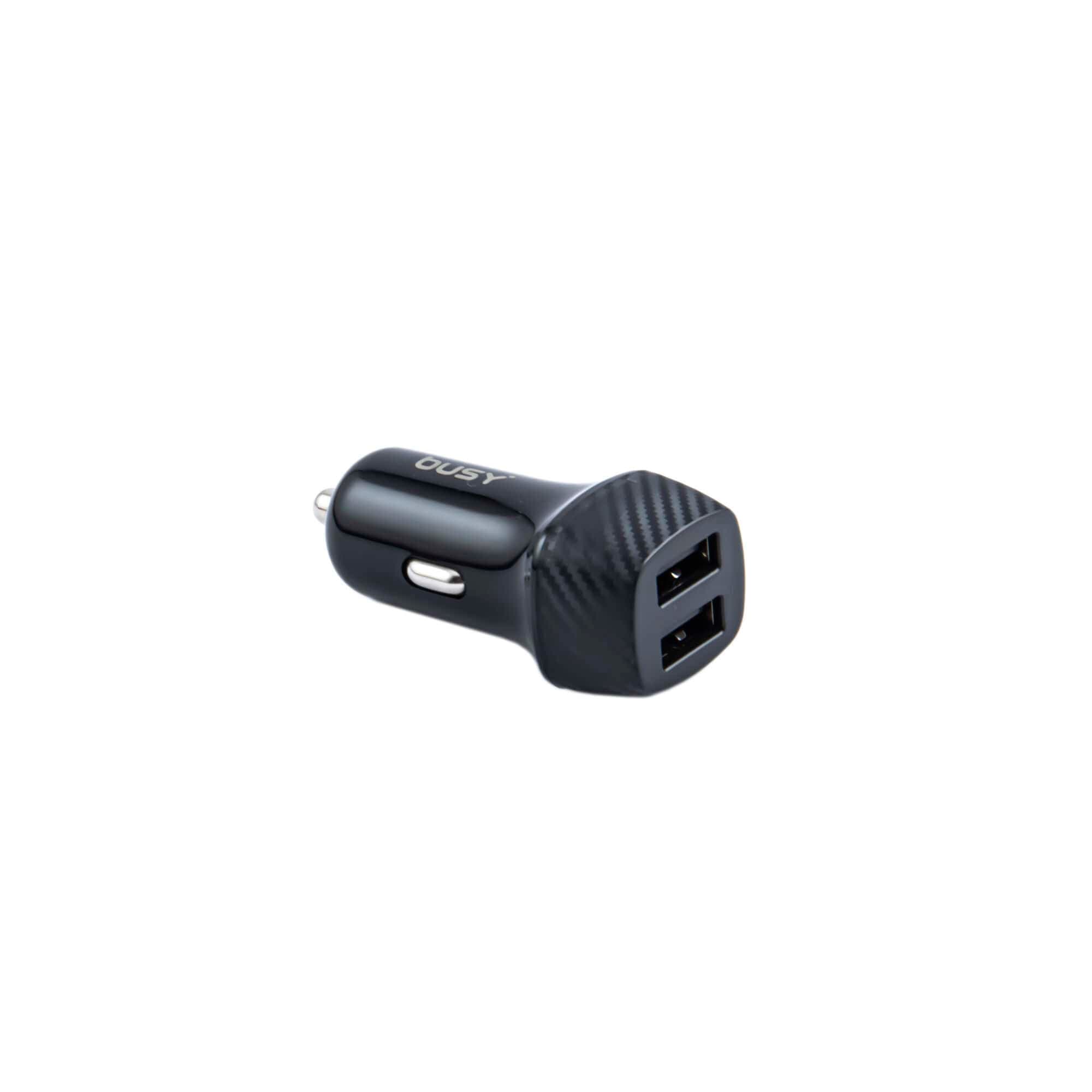 УСБ2 полнач  2.4А карбон БИЗИ 12V 50713 - слика 3
