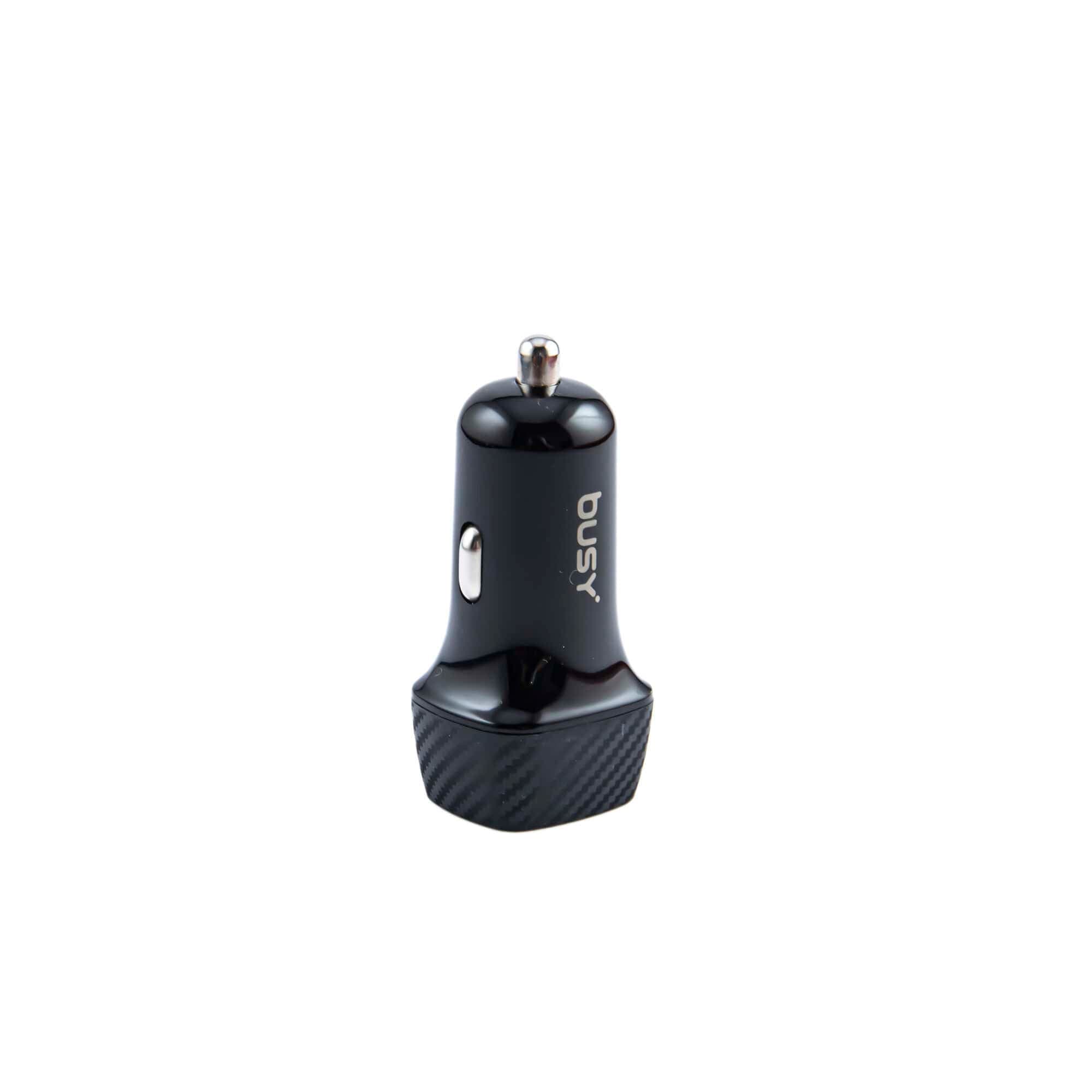 УСБ2 полнач  2.4А карбон БИЗИ 12V 50713 - слика 4