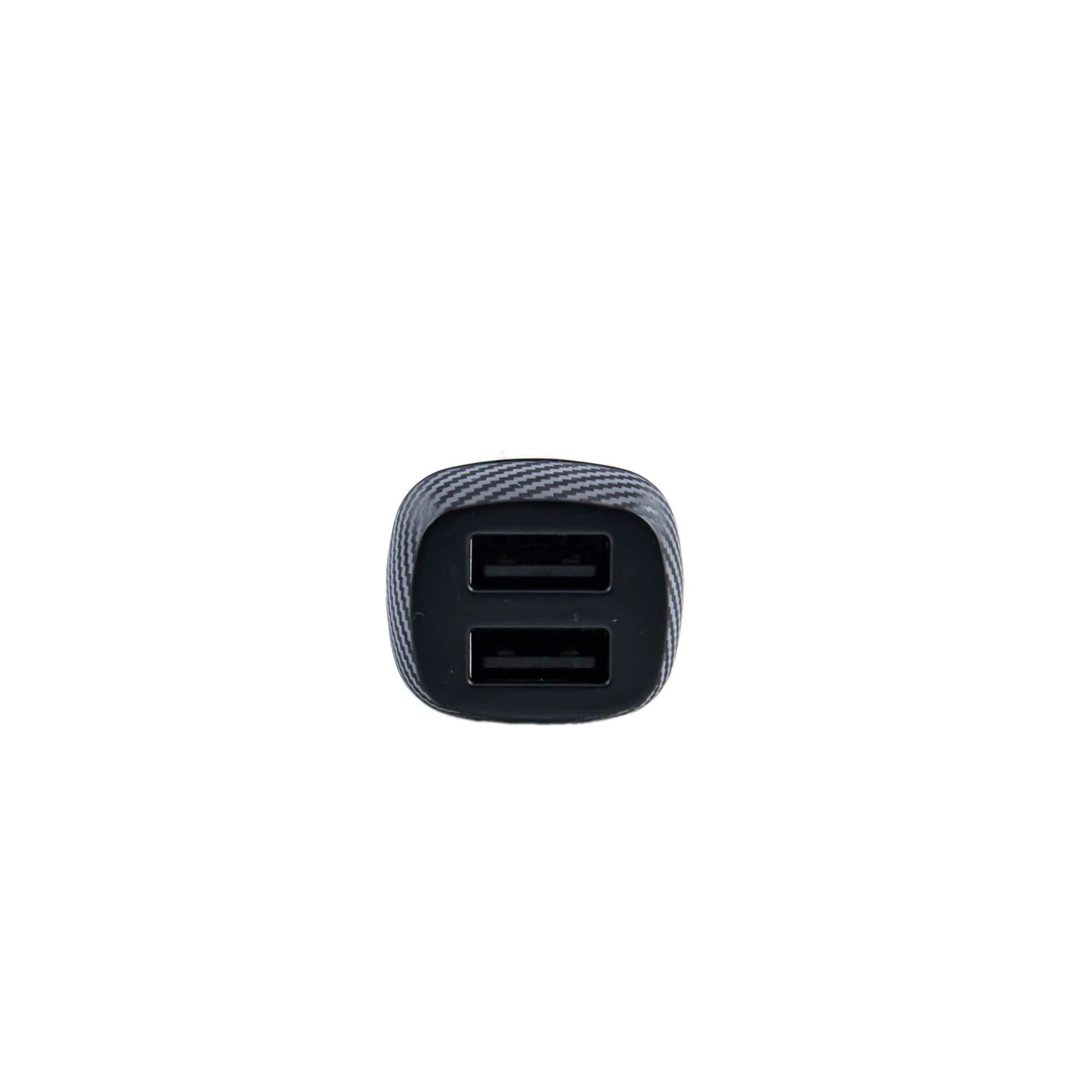 УСБ2 полнач  2.4А карбон БИЗИ 12V 50713 - слика 5