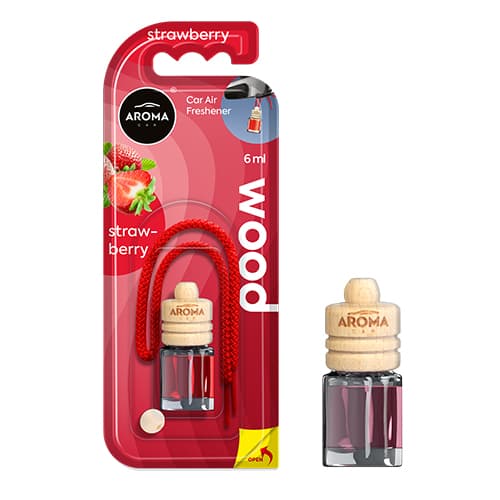 Освежувач Aroma Car дрво - Strawberry 89445 - слика 1