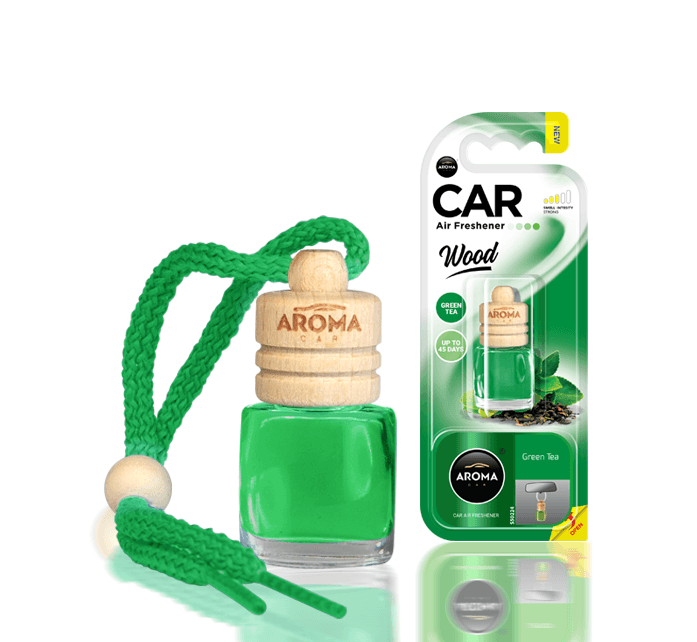 Освежувач Aroma дрво - Green tea 89446 - слика 2
