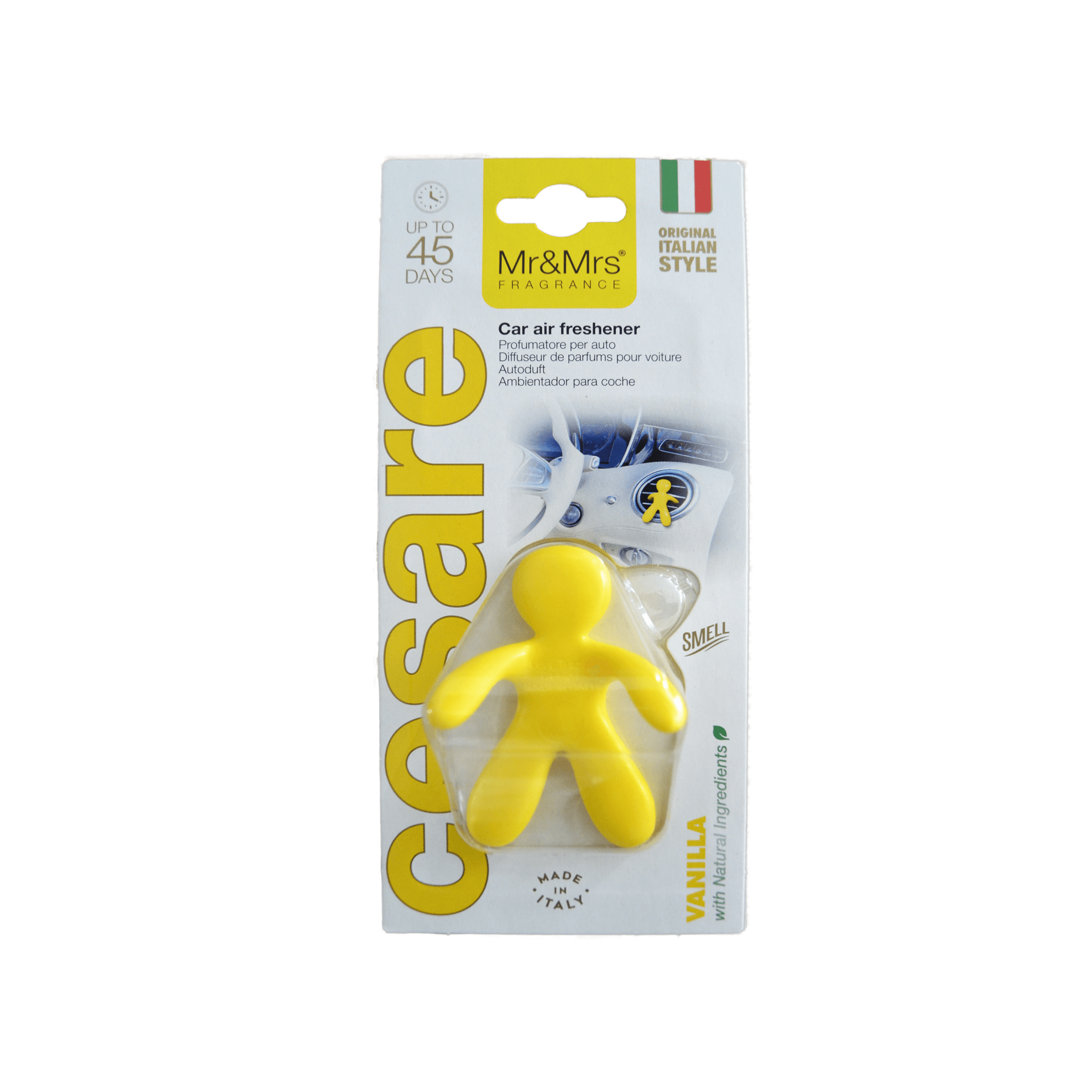 Освежувач CESARE Vanilla жолт 331207 - слика 2