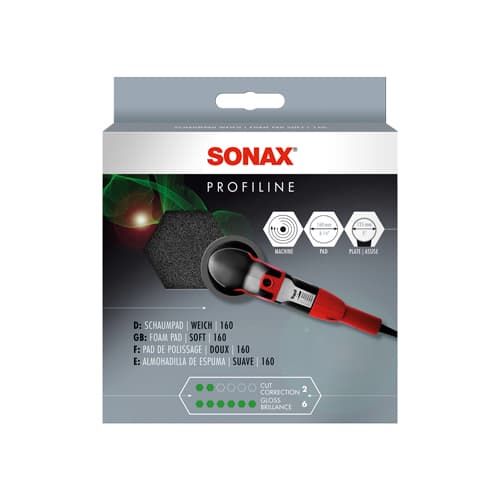 Сунѓер за полирање сив 160 екстра мек - Sonax 493241 - слика 1