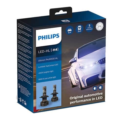 PHILIPS H4 LED Ultinon PRO9000 HL 718631 - слика 1