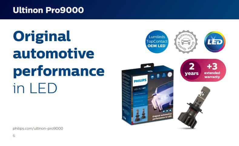 PHILIPS H7 LED Ultinon PRO9000 HL 720931 - слика 5
