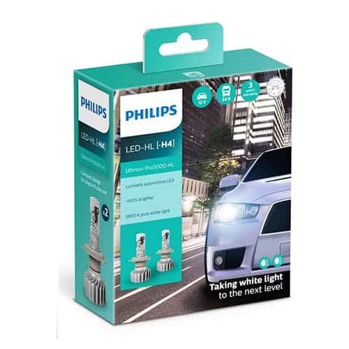 PHILIPS H4 LED Ultinon PRO5000 HL 782731 - слика 1