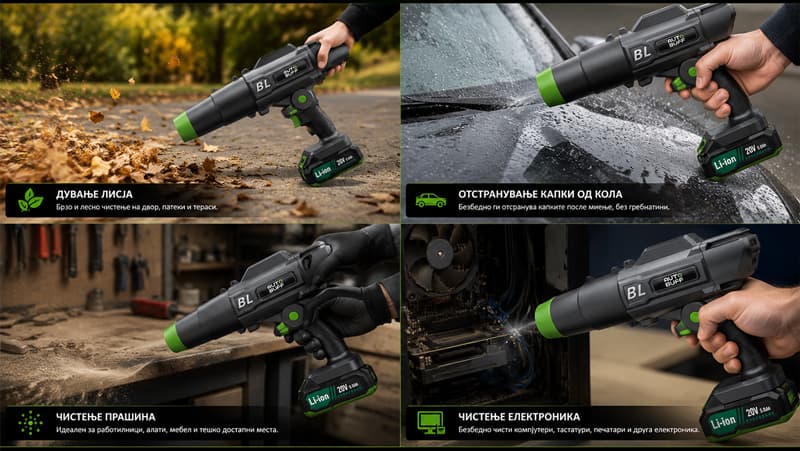 AUTOBUFF Дувач GX-BG02 800154 - слика 3