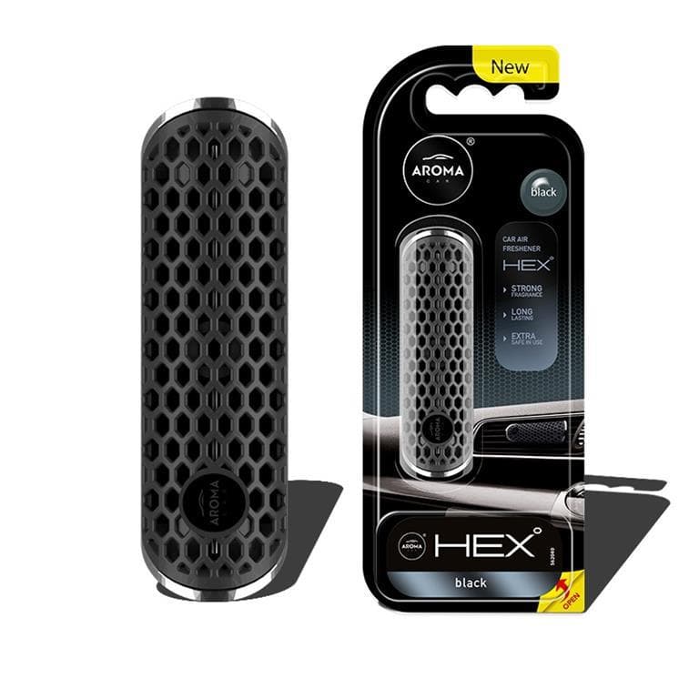 Освежувач АРОМА ПОЛИМЕР HEX black 877044 - слика 1