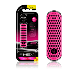 Освежувач АРОМА ПОЛИМЕР HEX bubble gum 877046 - слика 1