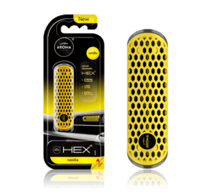 Освежувач АРОМА ПОЛИМЕР HEX vanilla 877053 - слика 1