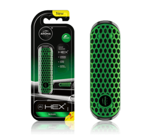 Освежувач АРОМА ПОЛИМЕР HEX limon 877054 - слика 1