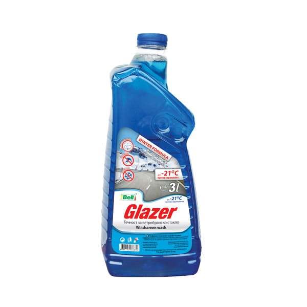 Зимска течност за стакла Glazer 3 Л. -21°C 3369