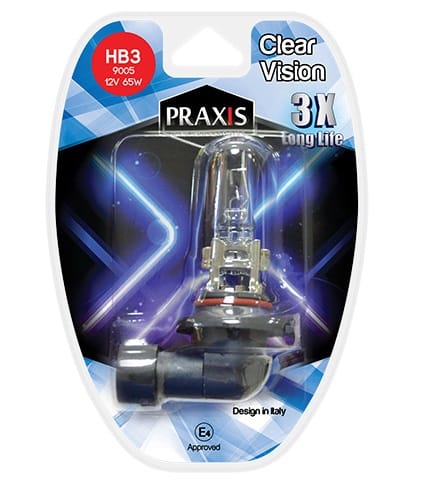 Сијалица за фар и халогенка Praxis - HB3, 12V, 65W 52516
