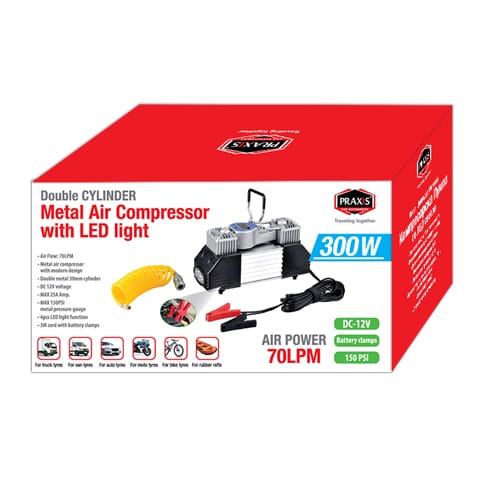 Компресорска пумпа со 2 цилиндри 300W-61017