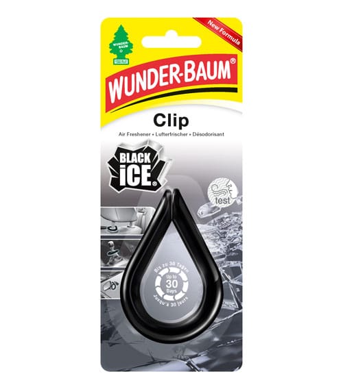 Освежувач Клип Вундер Баум Black Ice 97197