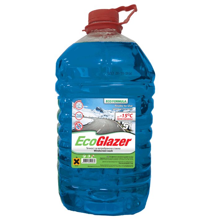 Течност за стакла зимска Eco Glazer -15 5l 99187