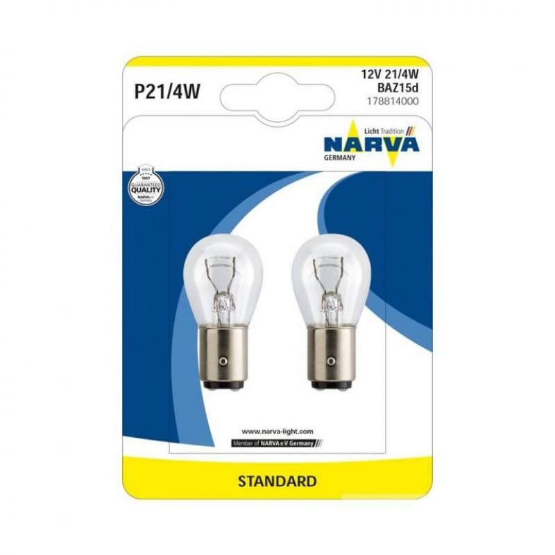 Сијалица Narva P 21/4W 12V blister 178818