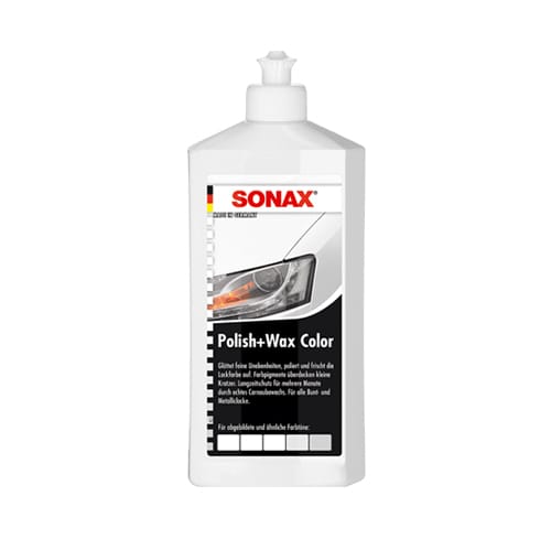 Полир и восок во боја Sonax - бела 250мл 296041