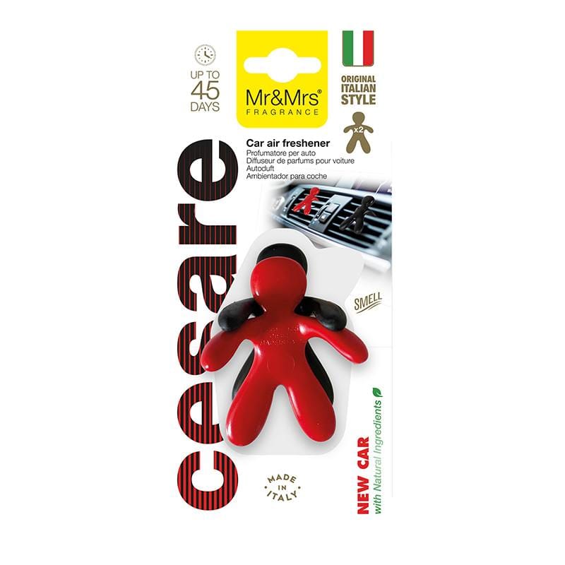 Освежувач CESARE 2 во1 црвено-црнo 298098