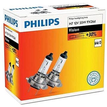 PHILIPS сијалици H7 Vision 2 kom kutija 374322