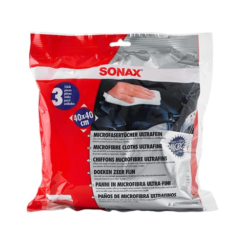 Микрофибер крпа за полирање Sonax - 3 пар. 450700