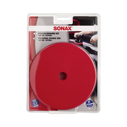 Сунѓер за полирање црвен 165 Sonax 493441