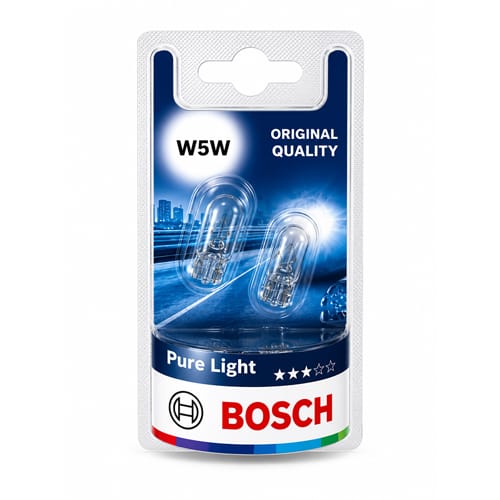 Bosch убодна сијалица 5V W2 1*9 W5W блистер 496727