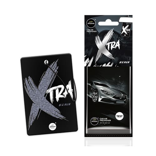 Освежувач Aroma XTRA silver 877030