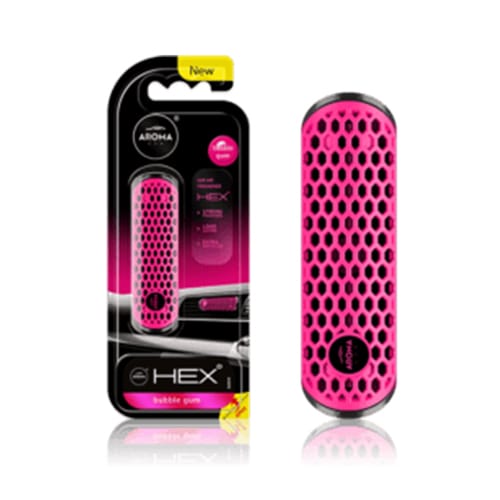 Освежувач АРОМА ПОЛИМЕР HEX bubble gum 877046