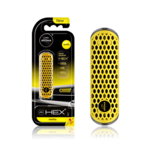 Освежувач АРОМА ПОЛИМЕР HEX vanilla 877053