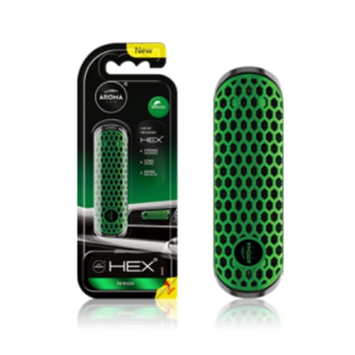 Освежувач АРОМА ПОЛИМЕР HEX limon 877054